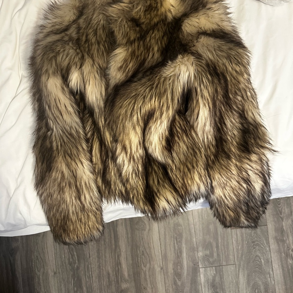 Luxurious Faux Fur Coat
